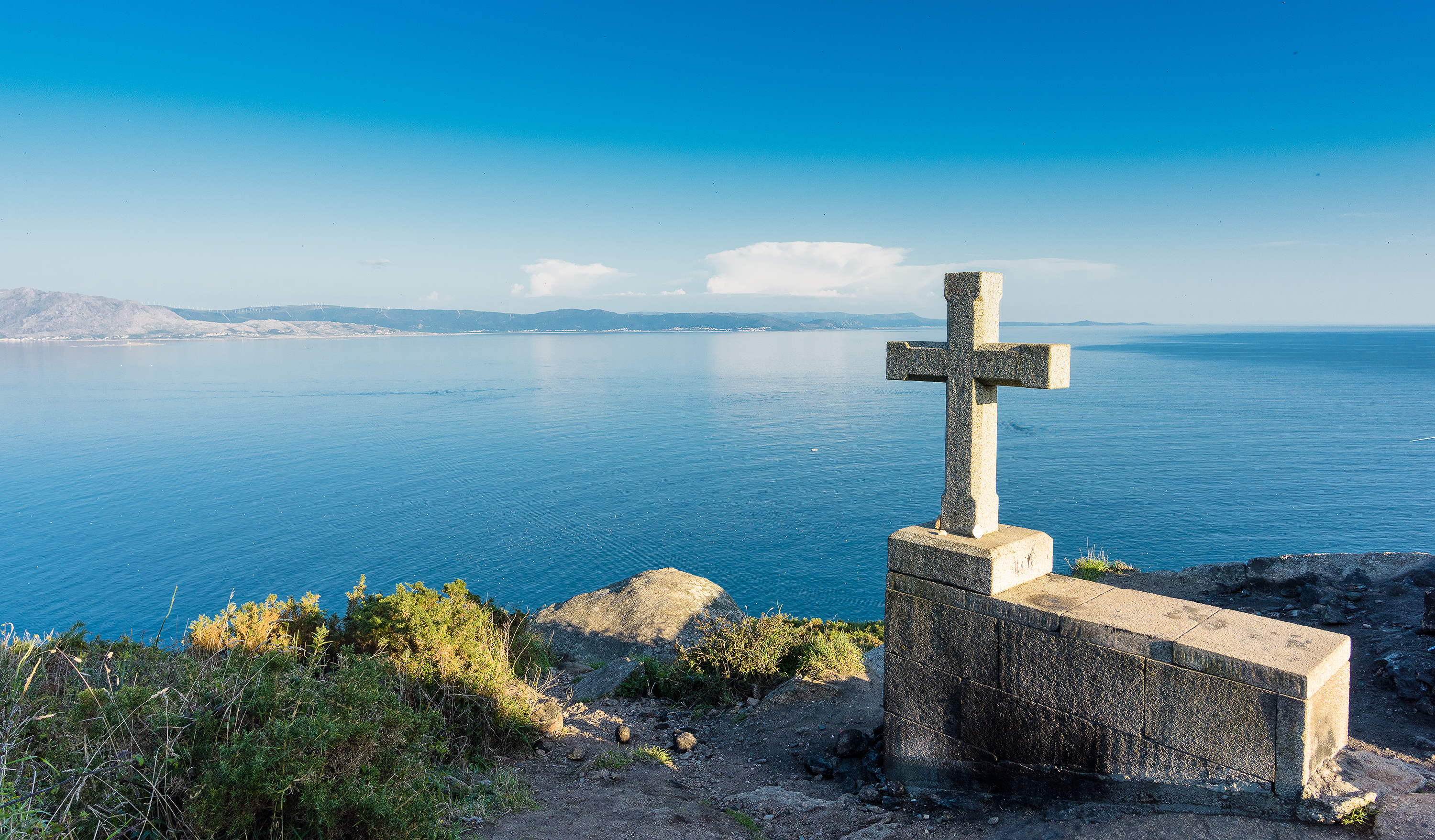 A Rota Finisterrana De Bicicleta 3 Vista Finisterre- Fisterrana, Camino De Santiago