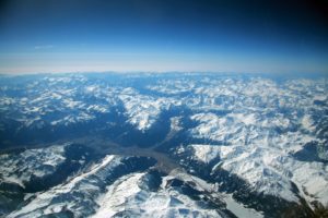 Stage 1: Saint-Jean Pied De Port To Roncesvalles 4 View Of The Pyrenees Covered With Snow