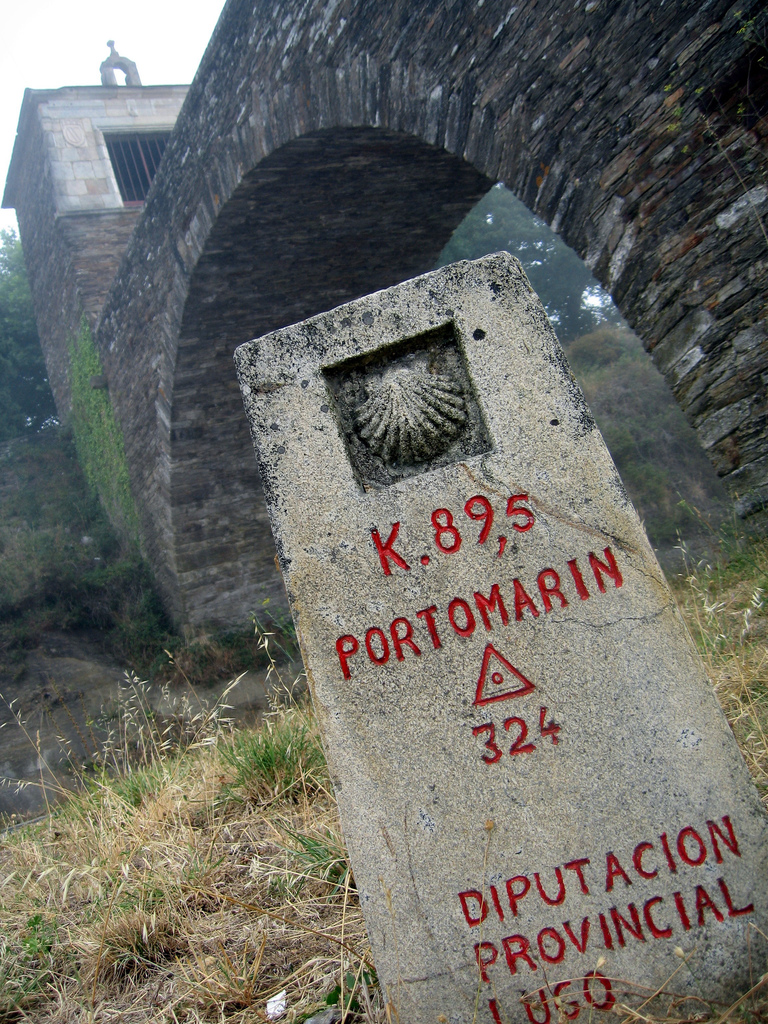 Stage 13: From Sarria To Melide 15 Miliario-Portomarin
