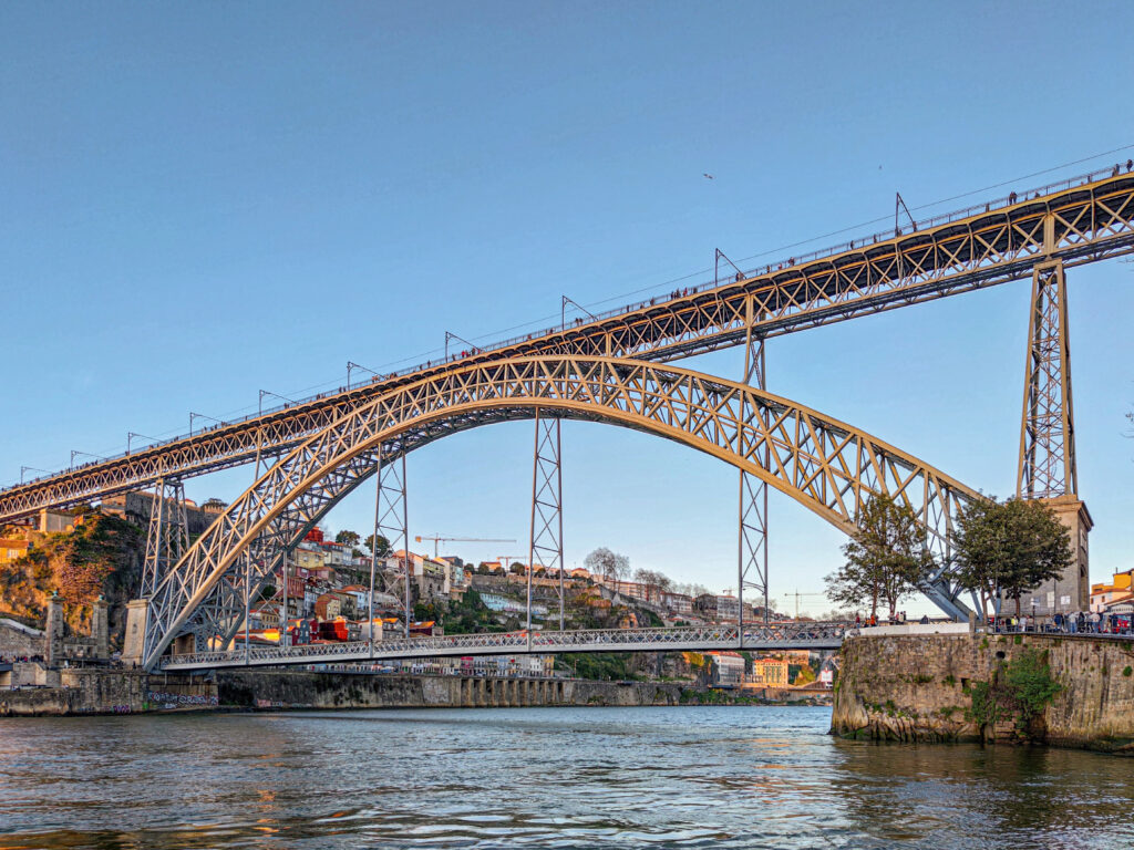 Porto Bridge From Low Angle | Bike Rental For The Camino De Santiago | Tournride