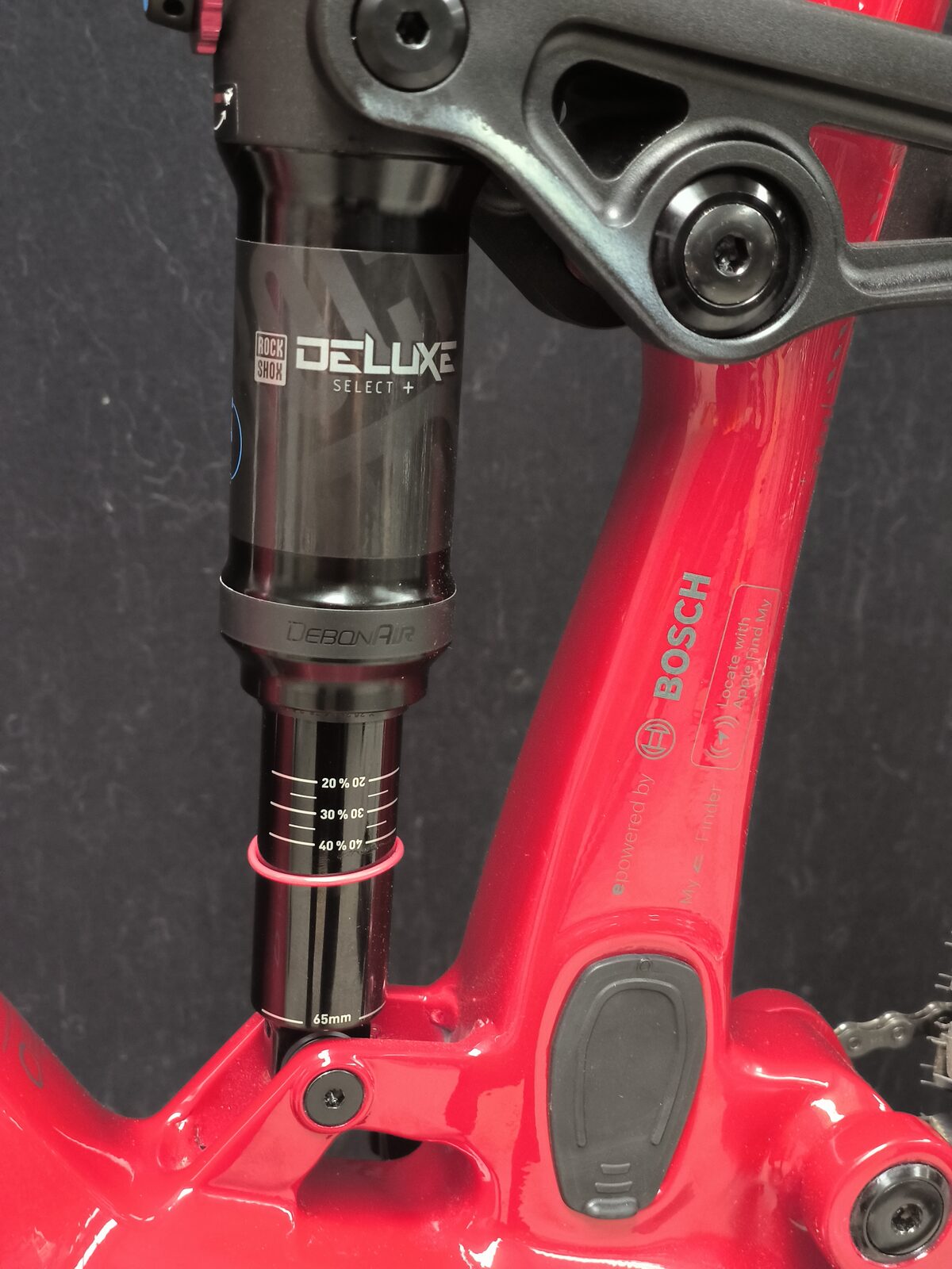 Corratec E-Power Rs160 — Limited Edition 3 Rockshox Deluxe Select+ Debonair Rear Shock On The Corratec E-Power Rs160