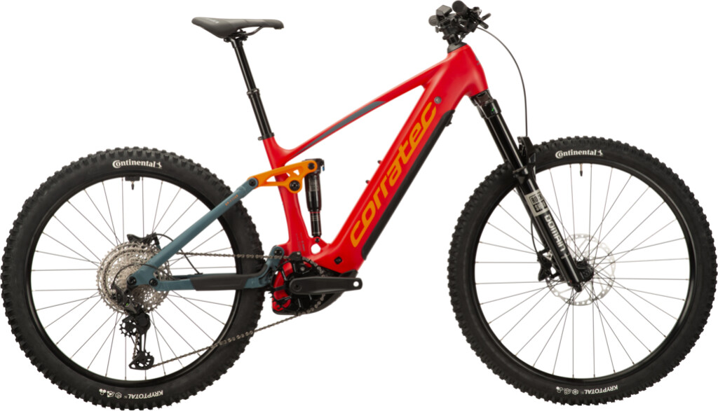 Corratec E-Power Rs160 — Limited Edition 1 Corratec E-Power Rs160, Red Full-Suspension E-Bike For The Camino De Santiago