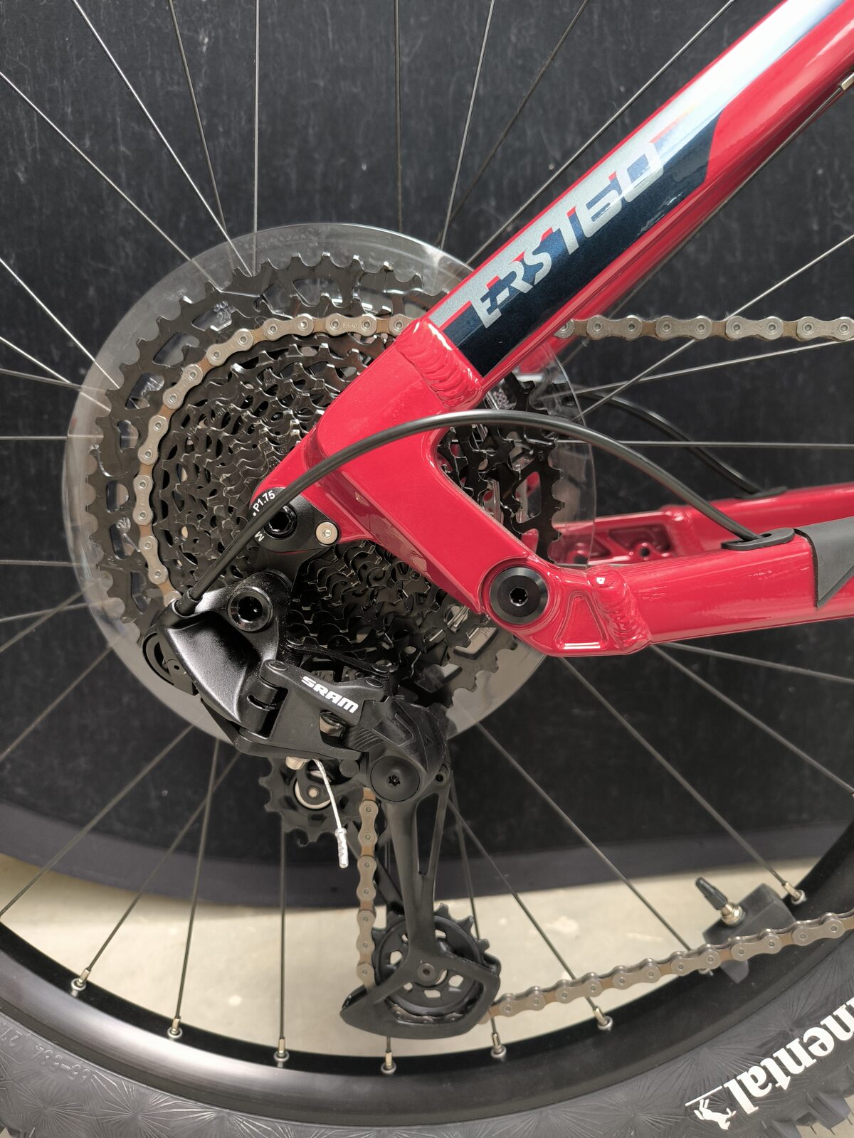 Corratec E-Power Rs160 — Limited Edition 5 Sram Drivetrain And Continental Tyre On The Corratec E-Power Rs160